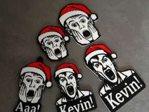 Home Alone Kevin - key. mag. pins. ornament