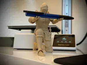 Knight pen holder