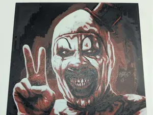 hueforge art the clown