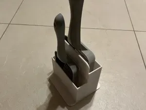 Duo cat shovel holder incl. brush holder