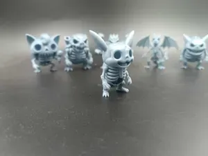 Pikachu Skeleton Pokemon Kawaii - Anime - Toy