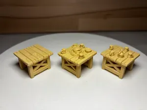 Square Tavern Table Set – Dungeon Accessories