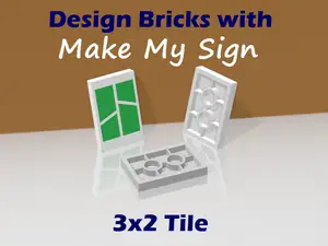 Tile 3x2 - Make own Bricks
