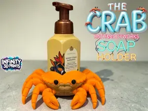 MULTIPART - THE CRAB - BBW FOAMING SOAP HOLDER