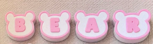 Parametric Bear Paracord Beads Chunky Letter Charm — Image 6 of 7