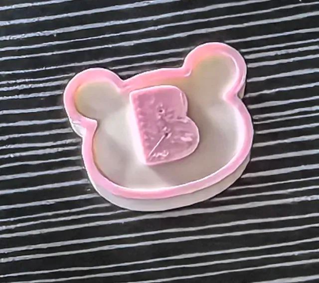 Parametric Bear Paracord Beads Chunky Letter Charm — Image 7 of 7