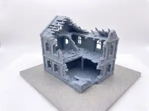 Modular Ruined House – 28mm Wargaming Terrain