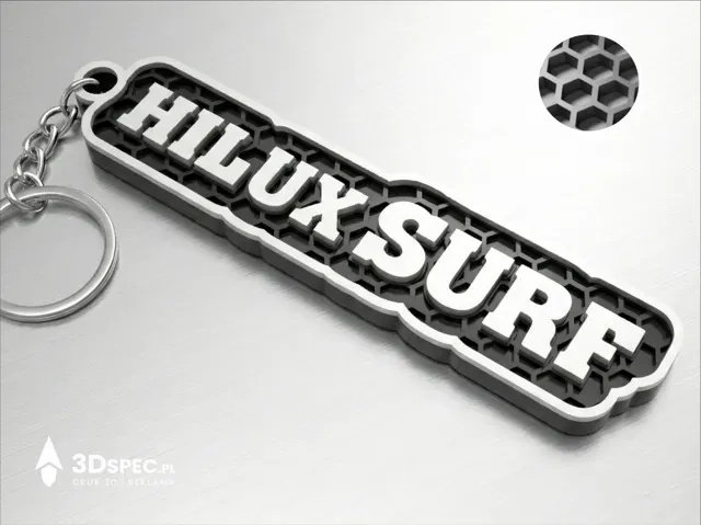 Toyota Hilux Surf keychain