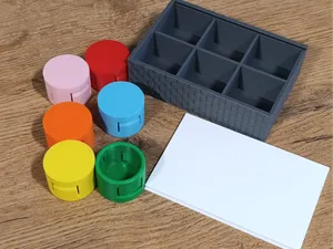 Beer Bottle Snap Cap Set with Storage Box
