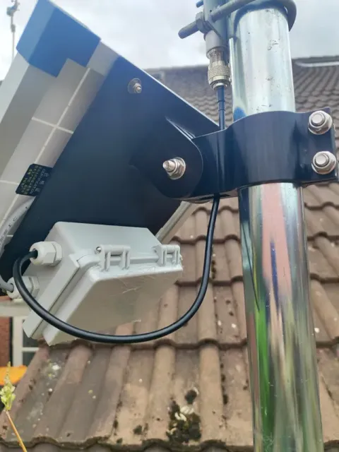 MeshCore solar repeater pole mount — Фото 5 из 5