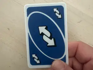 UNO "reverse" Card-Cover Tap-to-Pay