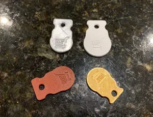Shopping Trolley Token - Multiple Currencies