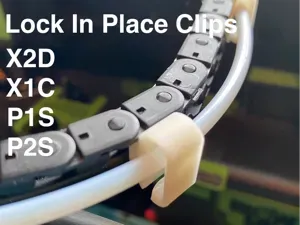 X2D PTFE Cable Chain Clips