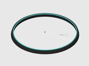 Dyson Animal Bin / Canister Seal - DC44 & DC45