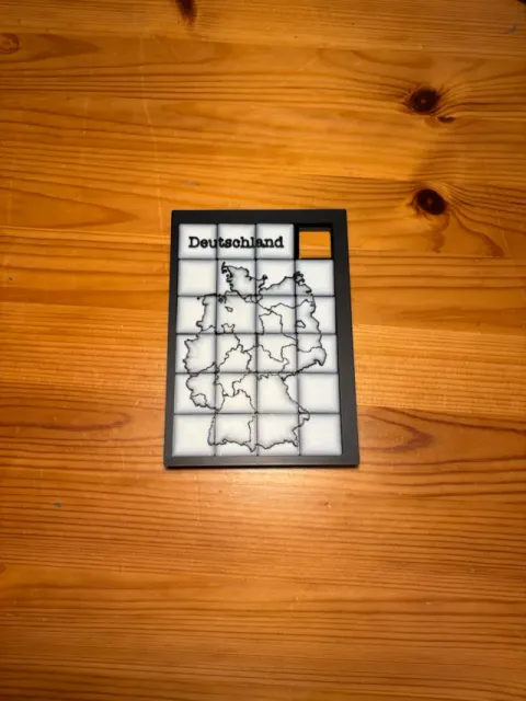 4x6 Sliding Puzzle – Map of Germany — Image 2 of 5