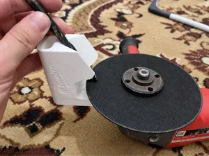 Drill Bit Sharpener – Angle Grinder Tool