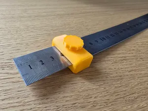 Linealanschlag für Metalllineale (30mm x 1mm)