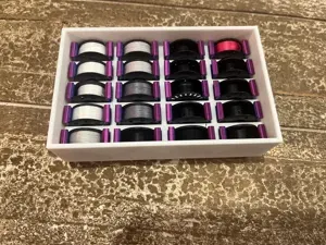 Bernina Sewing Machine Bobbin Tray Black Bobbins