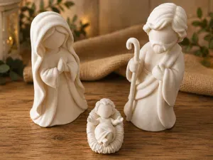 Nativity Set – Mary, Joseph & Baby Jesus