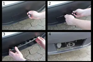 Tesla Model Y hitch tool