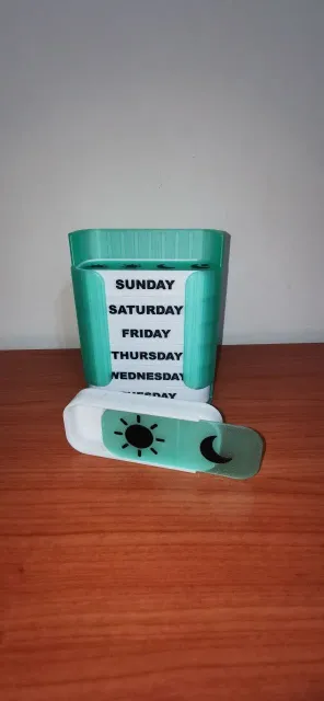 Weekly Smart Pill Organizer Modular 7 Day Pill Box — Image 9 of 9