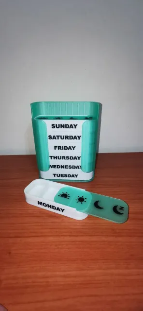 Weekly Smart Pill Organizer Modular 7 Day Pill Box — Image 5 of 9