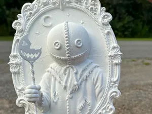 Victorian Sam Trick or Treat Frame