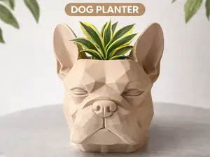 French Bulldog Planter