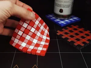 Flexible Checkered Napkin