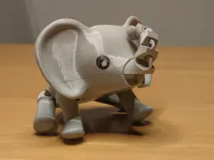 Ellie the Adorable Articulated Elephant