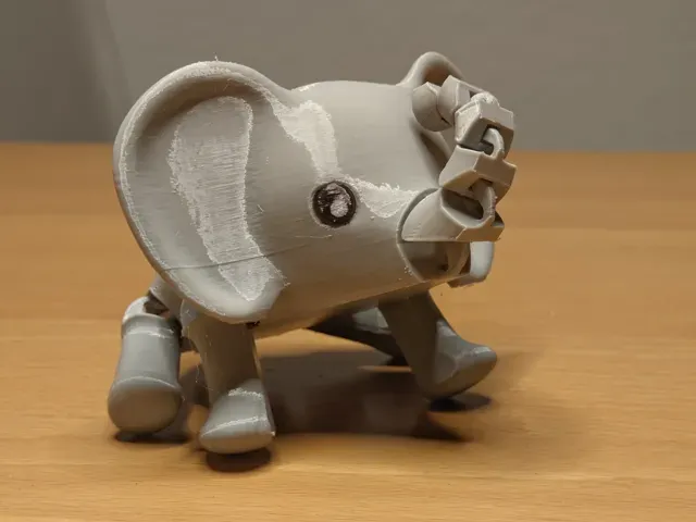 Ellie the Adorable Articulated Elephant