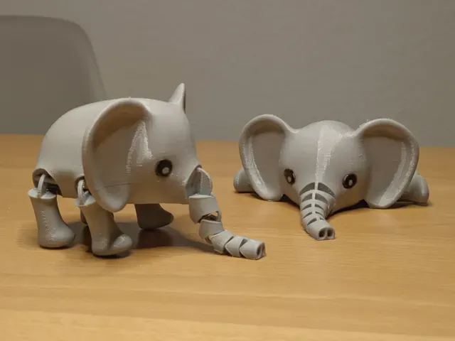 Ellie the Adorable Articulated Elephant — Фото 2 из 4