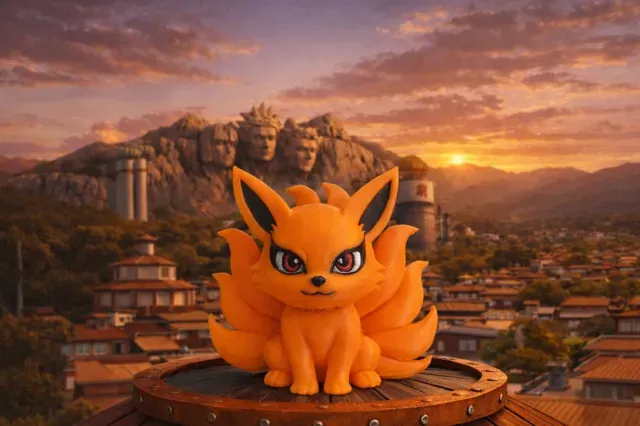 Chibi Kurama (Nine tails fox) — Image 2 of 4