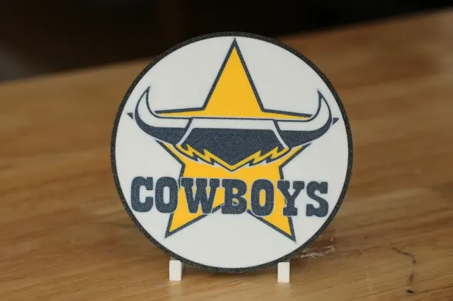 North Queensland Cowboys NRL Rugby Round Coaster — Фото 2 из 3