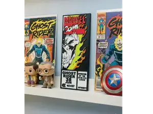 Ghost Rider Corner Box - Comic Decoration
