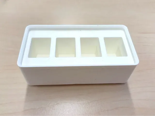 4 keystone 15x20mm organizer gridfinity 2x1 holder