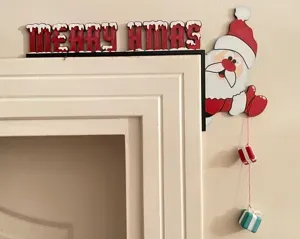 Merry Xmas Door Corner Decoration