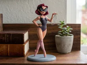 Gwen Stacy Spider-Gwen Ballerina JewelryKey Holder