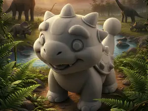 Ankylosourire – Le tank le plus kawaï
