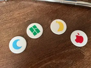 【硬币】多色测试 钥匙扣 拓竹logo币