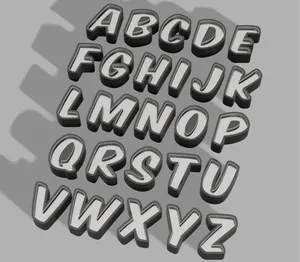 LED Letters Outside 
