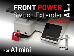 A1 mini Front Power Switch Extender