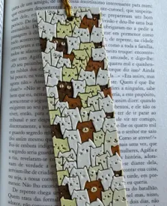 Cute Cats Bookmark - Hueforge