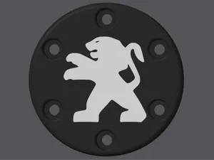 Peugeot centre cap for Logitech G29/G920/G923