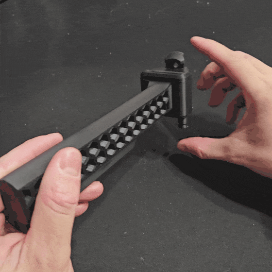 Custom Airsoft Picatinny Folding Buffer Tube