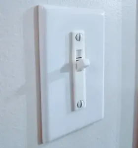 Light Switch Cover - Lock Position - Low Profile!