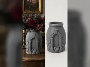 Cemetery Arch Flower Vase