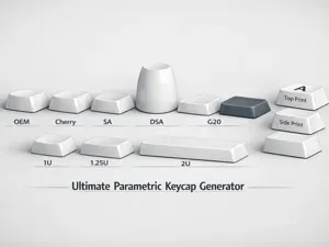 Param Keycaps Generator- Multi Profiles & Lengths