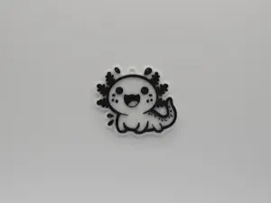 Cute Axolotl Keychain