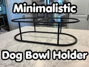 Minimalistic Pet Bowl Holder
